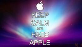 That’s why I hate Apple!