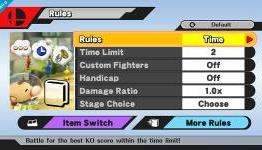 Sakurai Explains The Rules Menu In Super Smash Bros. For Wii U