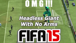 FIFA 15 Glitch: Goalie Become Headless Giant With No Arms
