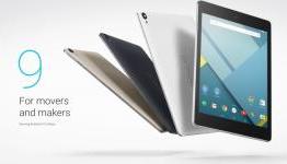 Nexus 9 now available – Characteristics and price break down