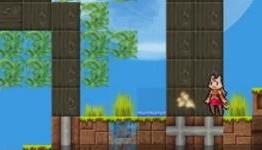 Become a Cat-Person in Airship Q, The Japanese Terraria
