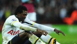 Premier League: We would rather play away so we do not get booed, says Tottenham’s Emmanuel Adebayor