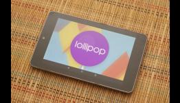 Lollipop on the 2012 Nexus 7: Not great, but not much worse