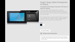 Project Tango shows up on Google Play store, but you can’t buy one yet