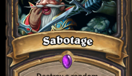 Blizzard Reveal New Card For Goblins vs Gnomes