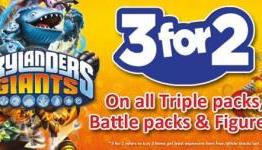 Get Skylanders Giants, 20 figurines, 1 Giant figure & 1 weapon for £39.93 (PS3)