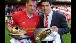 Jamie Carragher says Luis Suarez is in top five of all-time Liverpool FC greats