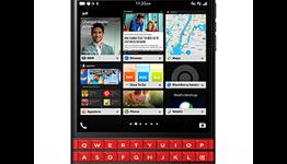 White and Limited Edition (red) versions of the BlackBerry Passport snapped in high-res