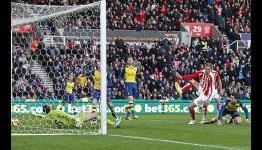 Stoke City defeat Arsenal 3-2 at Britannia Stadium