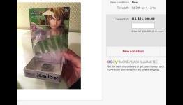 Factory defect invisible Link Amiibo for sale on eBay