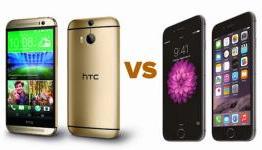 HTC One M9 vs iPhone 6 Plus – Worlds apart