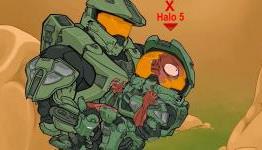 This NSFW Halo Games Party Cartoon is All Sorts of Messed Up