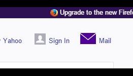 Yahoo Asking Chrome Users To “Upgrade” To Firefox