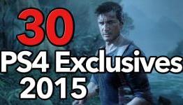 Top 30 Amazing PS4 Exclusives of 2015
