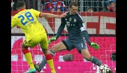 Which goalkeeper has the best save record in Europe this season?
