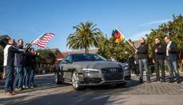 Audi’s self-driving car is traveling 550 miles to Las Vegas
