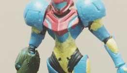 Custom Painted Fusion Suit Samus amiibo – Metroid Fusion