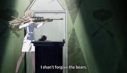 Yuri Kuma Arashi Episode 1 – Setting the Scene, Eating it Up