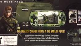 Collector’s Cabinet: Metal Gear Solid Peace Walker Big Boss Pack PSP