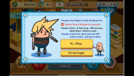 Be A Potato Blacksmith And Tell Cloud His Buster Sword Is Too Big