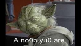 What it means to be a noob