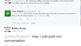 Original Story – Xbox Update Loop Fix, Convo w/ @XboxSupport