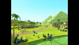 Kickstarting New Worlds: Landscapes Affect Play