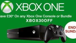 Get £30 off any Xbox One console or bundle with GAME UK
