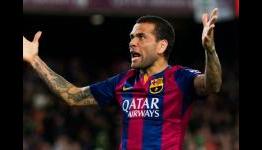 Nasri identifies Dani Alves as Barcelona weak link