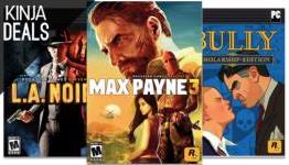 Rockstar Sale On Amazon Offering Tons Of Games At Dirt Cheap Prices Up to 80 Percent Off