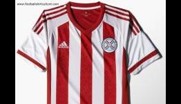 Paraguay 2015 Adidas Home Football Shirt