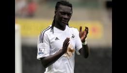 Bafetimbi Gomis: Swansea striker recovers after fainting