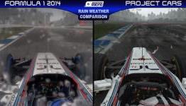 Project CARS vs F1 2014 – Rain Weather Comparison Video