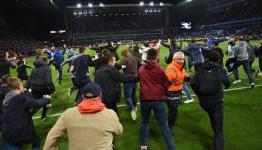 FA Cup pitch invasion: Villa Park scenes throwback ‘to dark ages’