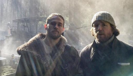 First Look At Charlie Hunnam On The Set Of Knights Of The Round Table