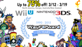 WayFoward Titles Up to 75% Off from Nintendo eShop