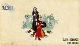 Disney Princesses as Final Fantasy classes