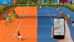 Tennis Sim Turns Phone Into Racket