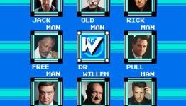 Mega Man 2 Villains Menu if it Starred Hollywood Actors with “Man” in Their Name