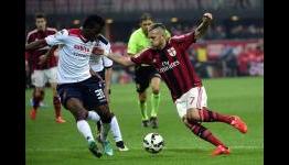 AC Milan 3-1 Cagliari: Menez at the double in crucial win