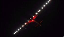 Solar Impulse plane lands in China