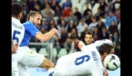 Chiellini and Buffon leap to Conte’s aid but Italy’s shortcomings are laid bare