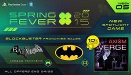 Spring Fever Week 5: Axiom Verge Out Today, Batman Games & Movies on Sale