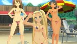 Natsuiro High School – 16 Screenshots of Micro Bikini Photo Action