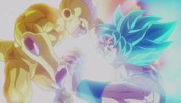Video of Gold Frieza Vs Super Saiyan God Goku is Unleashed