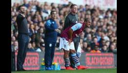 Agbonlahor & Clark doubtful for FA Cup semi- with Liverpool
