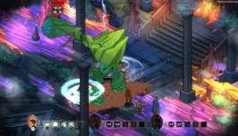This role-playing game mixes Diablo in the bright colors of The Banner Saga