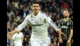 Real Madrid 3-1 Malaga: James, Ramos & Ronaldo on target to keep pressure on Barcelona