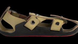 Shoe grows five sizes, fits needs of children for years