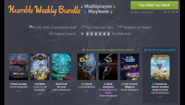 Humble Weekly Multiplayer Mayhem Bundle from 64p
